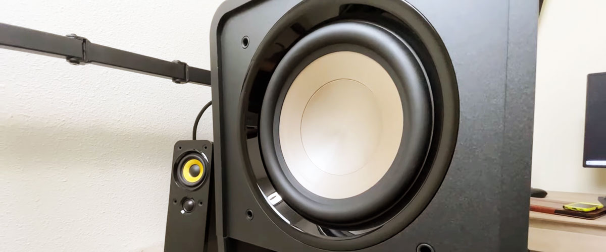 blown subwoofer