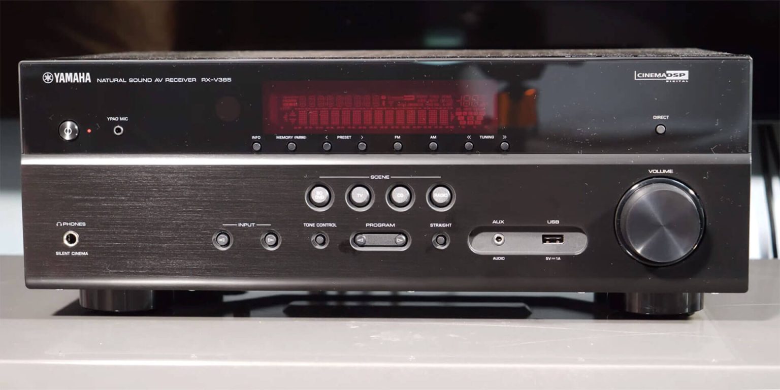 Yamaha RXV385 AV Receiver Review