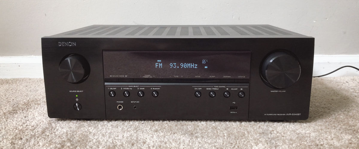 Denon AVR-S570BT sound quality