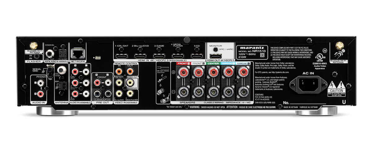 Marantz NR1510 specifications Marantz NR1510 specifications