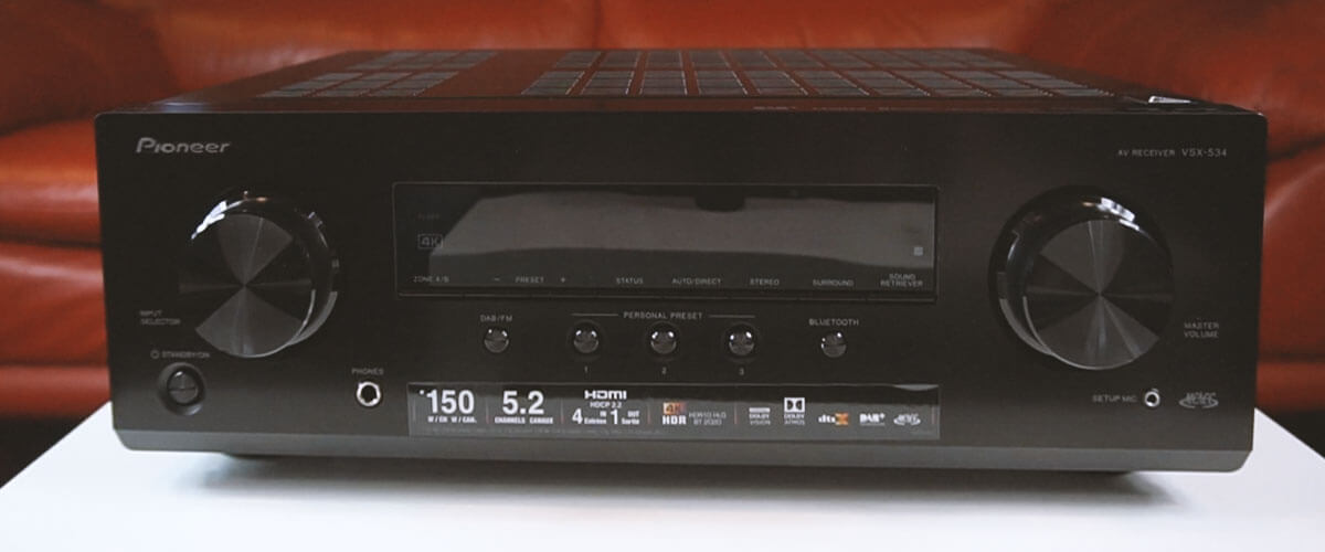 Pioneer VSX-534 sound quality