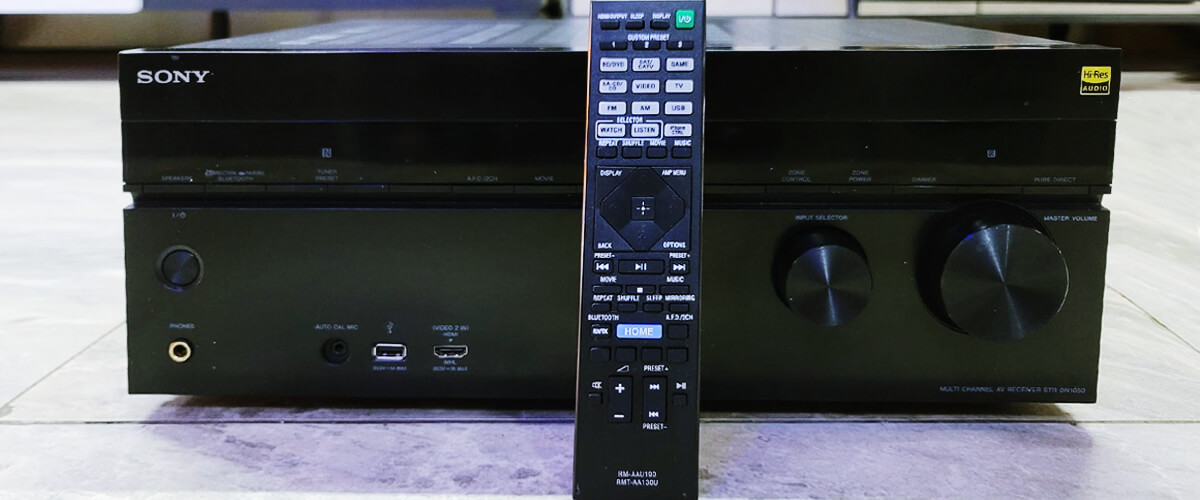 the main tasks of an AV receiver