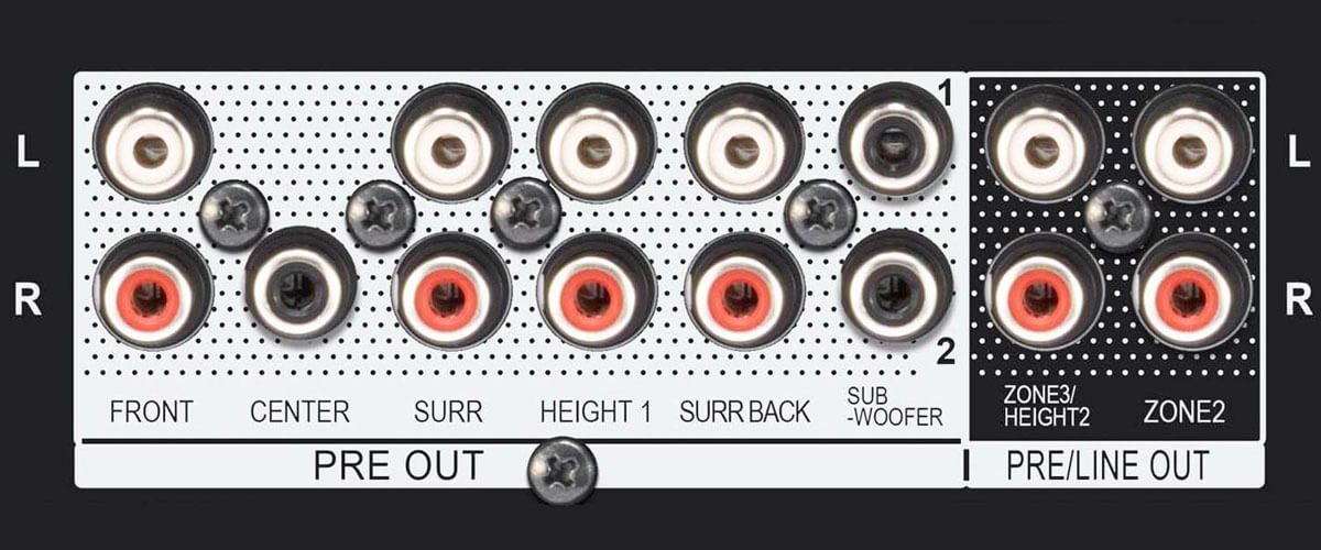 disadvantages of receivers with pre-outputs