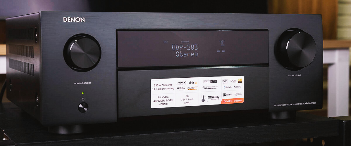 Denon receivers history