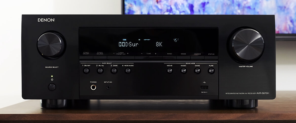 Denon AVR-S670H listening experience