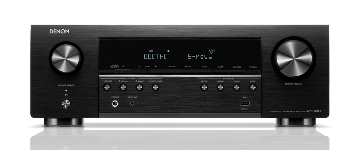 Denon AVR-S670H features