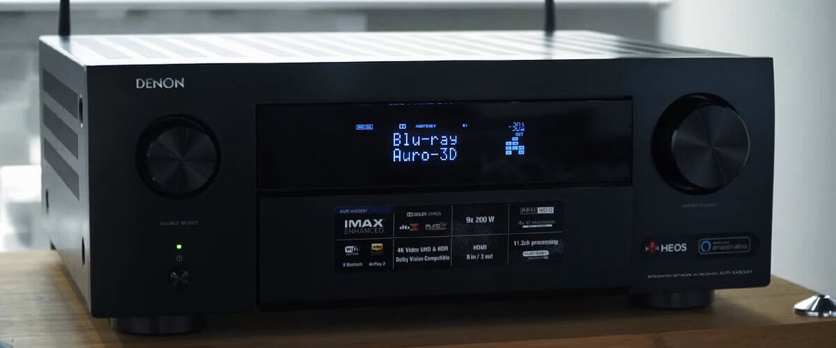 Denon AVR-X4800H listening experience