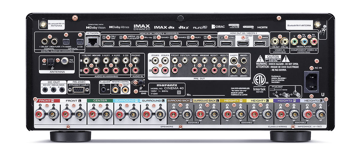 Marantz CINEMA 40 specifications