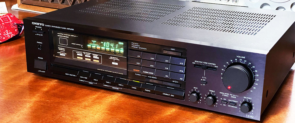 Onkyo receivers history