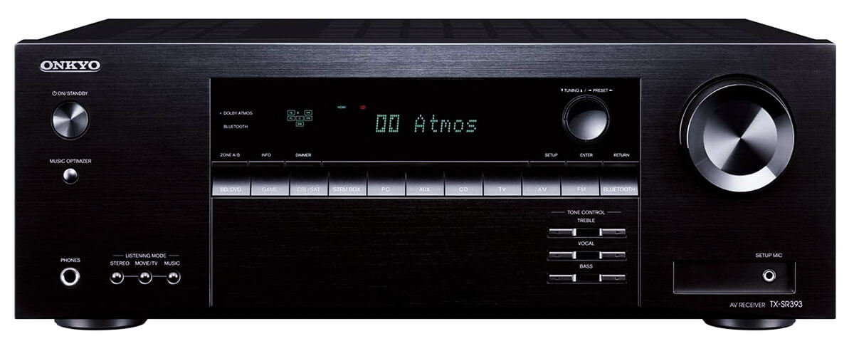 Onkyo TX-SR393 features